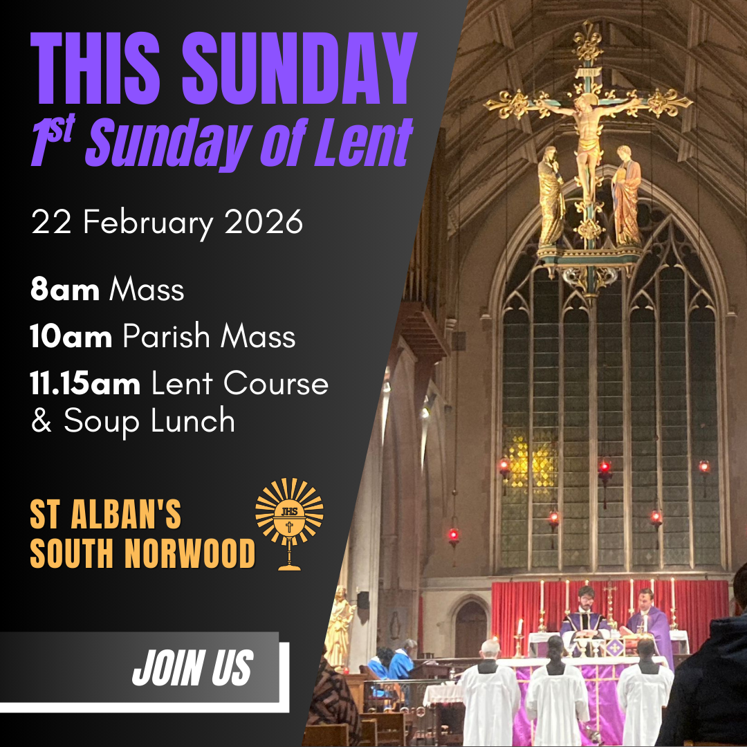 1st Sunday of Lent – 22 February 2026