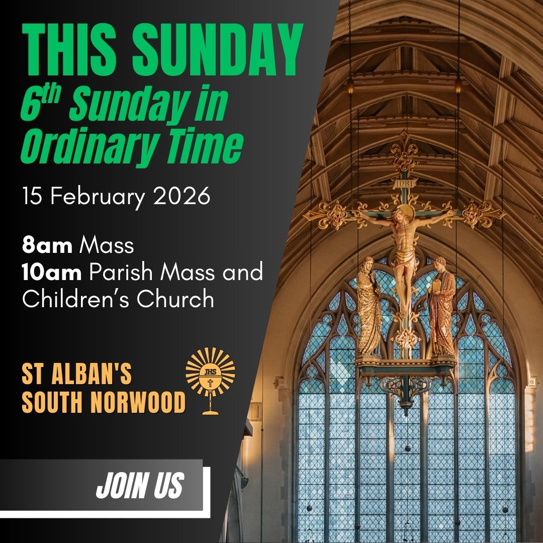 This Sunday – 6th Sunday in Ordinary Time