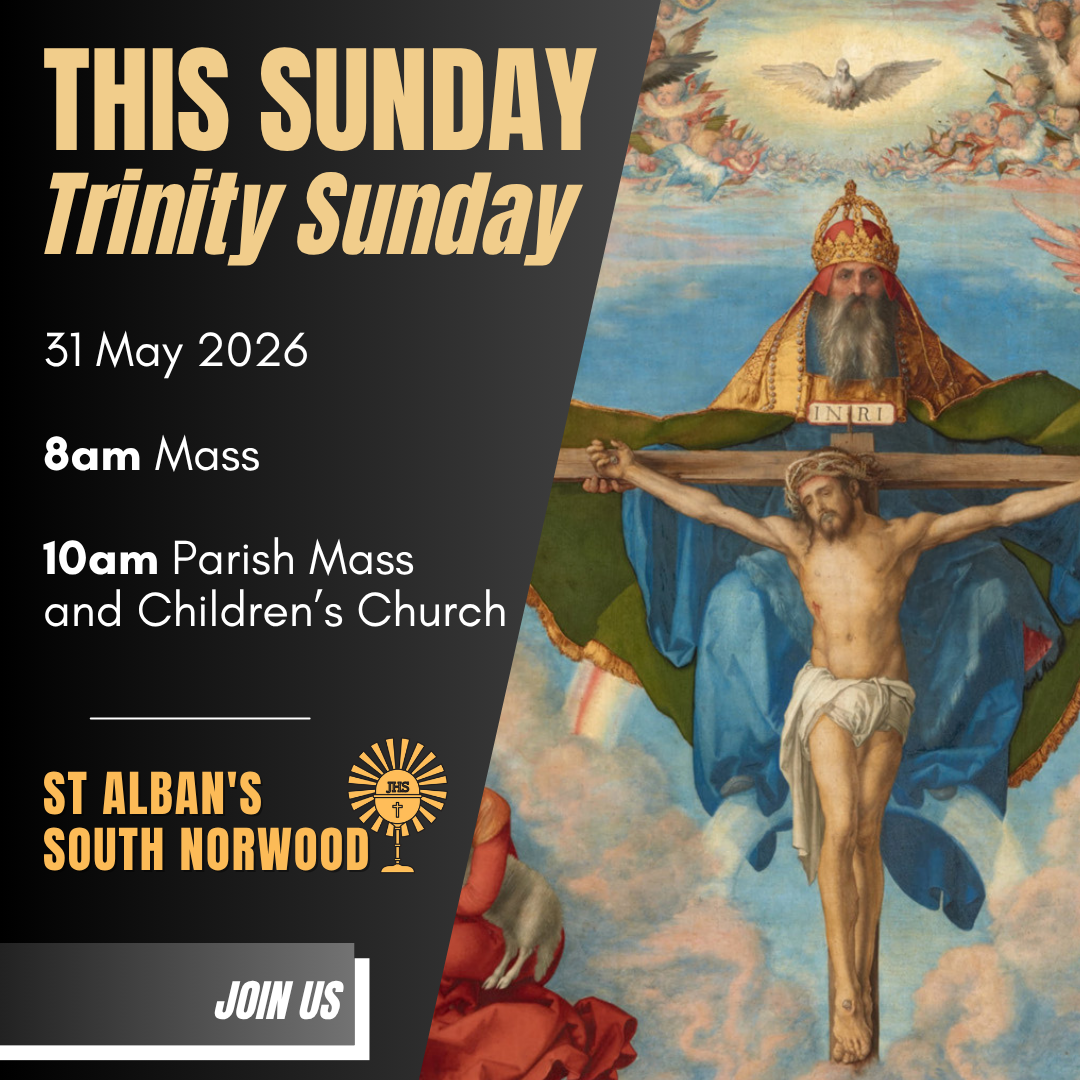 Sunday 31 May 2026 – Trinity Sunday