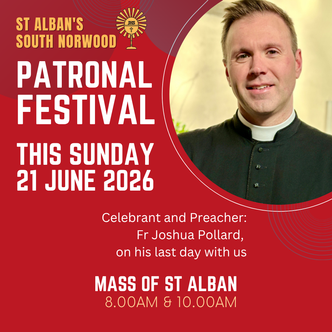 21 June 2026 – St Alban’s Day | Patronal Festival & Farewell to Fr Joshua