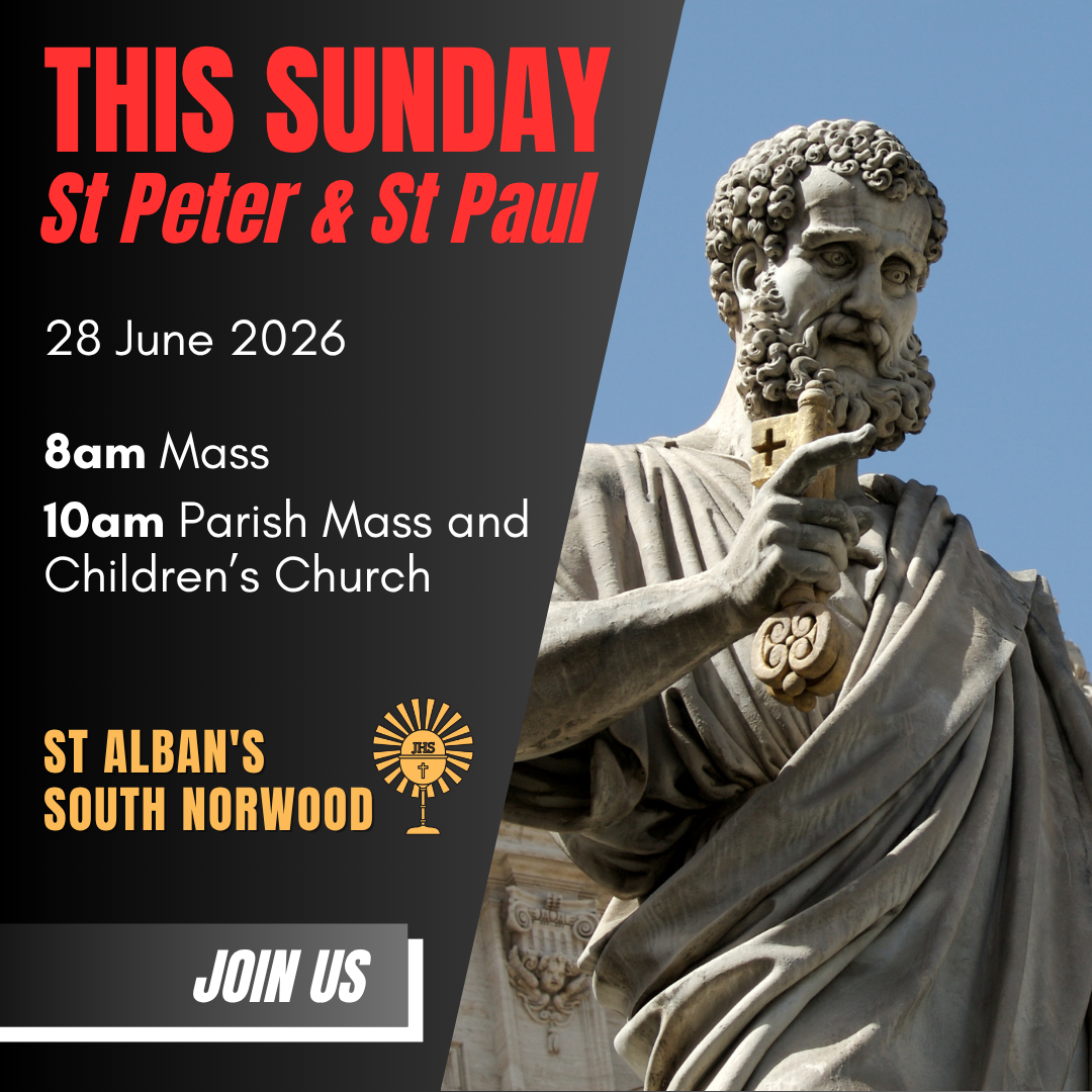 28 June 2026 – St Peter & St Paul | Ordination Season