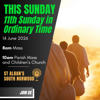 Sunday 14 June 2026 – 11th Sunday in Ordinary Time