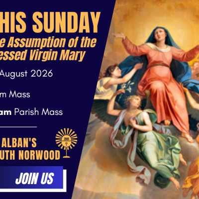 16 August 2026 -The Assumption of the Blessed Virgin Mary