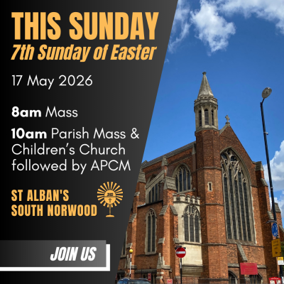 7th Sunday of Easter – 17 May 2026