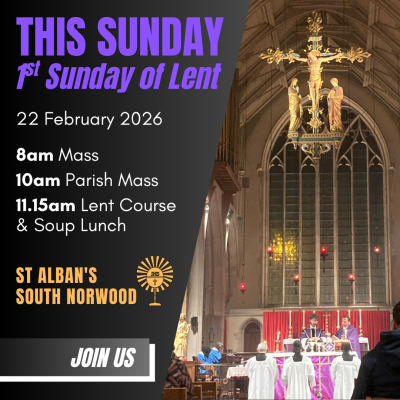 1st Sunday of Lent – 22 February 2026