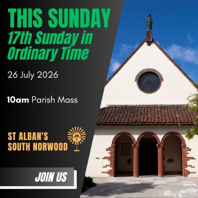 26 July 2026 -17th Sunday in Ordinary Time