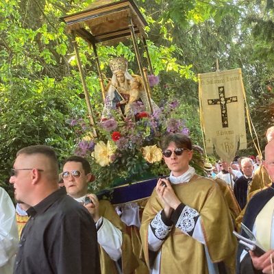 From Our Trip to the Shrine of Our Lady of Walsingham for Nationals.