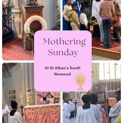 A truly blessed Mothering Sunday at St Alban’s this morning.